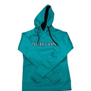 Burton DRYRIDE Mist- Defy teal hoodie size M youth waterproof snowboard NWT